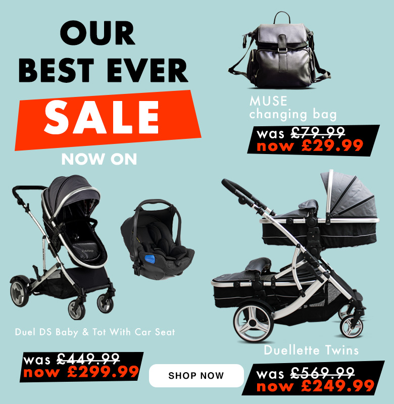 Baby double prams sale hotsell